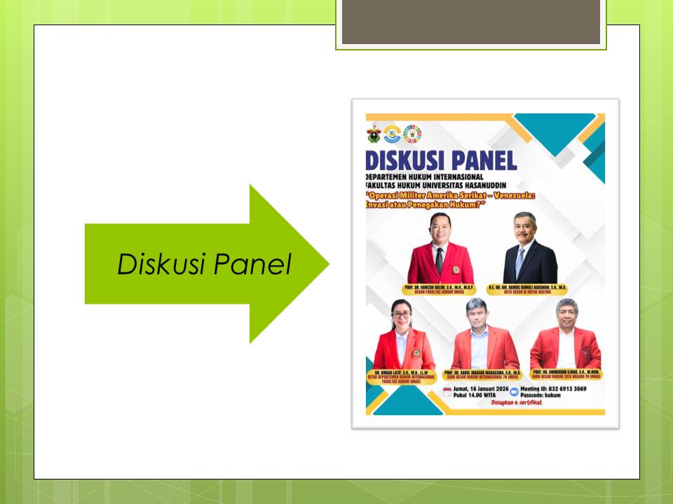 Diskusi Panel (ISW)
