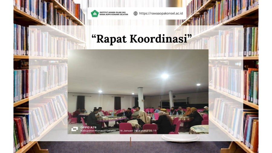 Rapat Koordinasi (ISW)