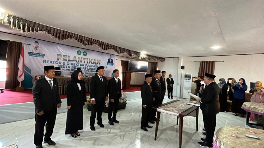 Pelantikan Rektor (ISW)