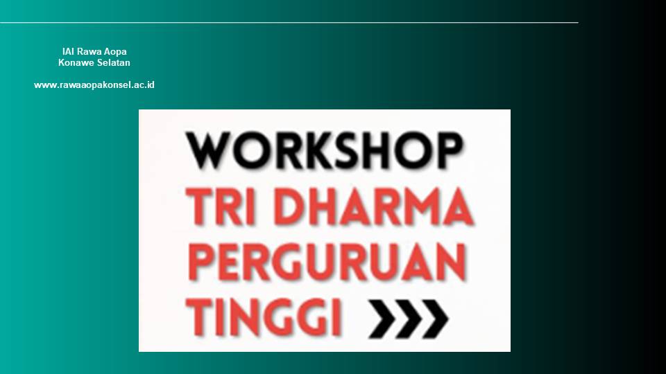 Workshop Tri Dharma (ISW)