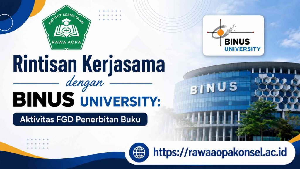 Rintisan Kerjasama dengan BINUS University, Memenuhi Undangan Diskusi Terpumpun Penerbitan Buku