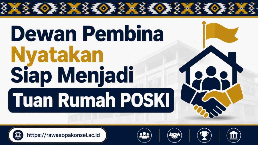 IAI Rawa Aopa Siap Menjadi Tuan Rumah POSKI, Tegas Dewan Pembina di Acara Wisuda