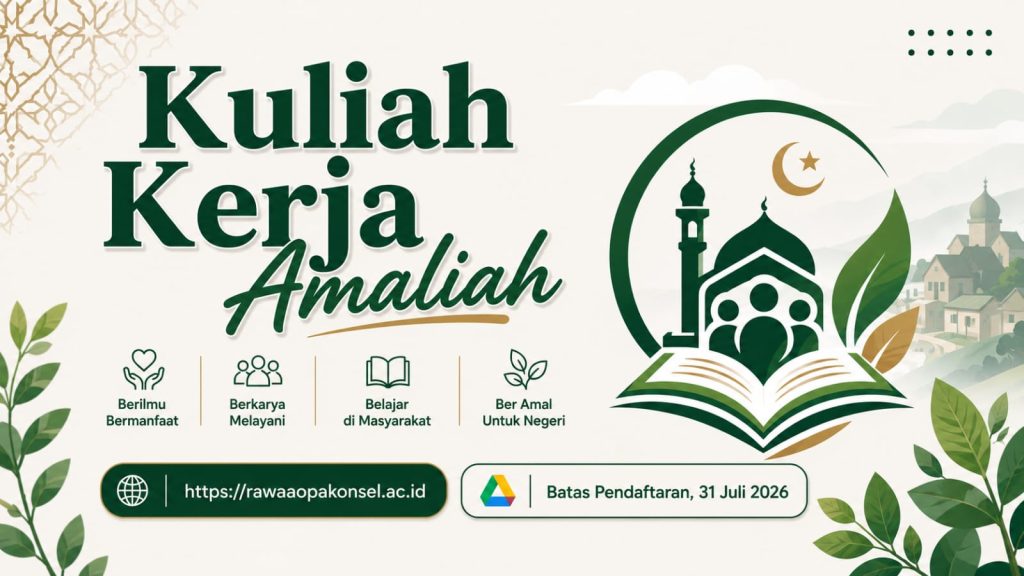 KKA Segera Dilaksanakan Agustus 2026 Ini, Mahasiswa IAI Rawa Aopa Diminta Segera Registrasi