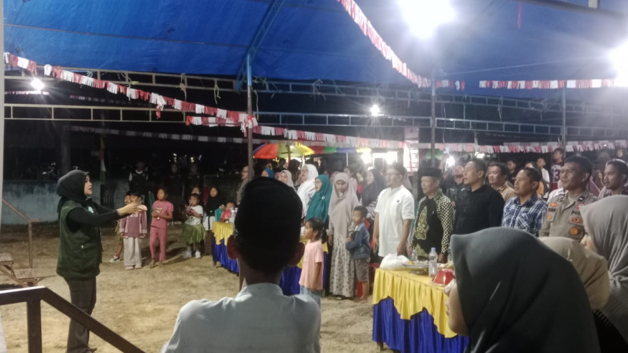Dokumentasi mahasiswa kka posko 4 desa ahuhu