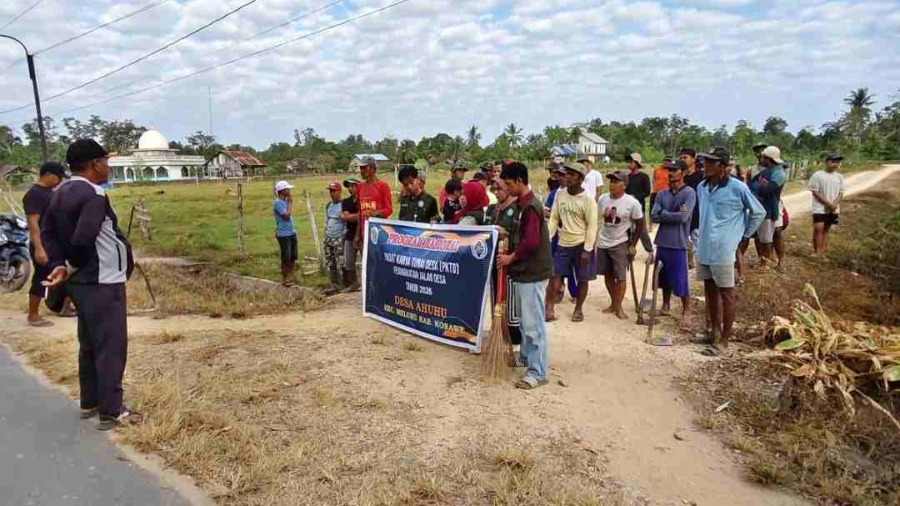 Dokumentasi kegiatan( mahasiswa Kka posko 4 meluhu)