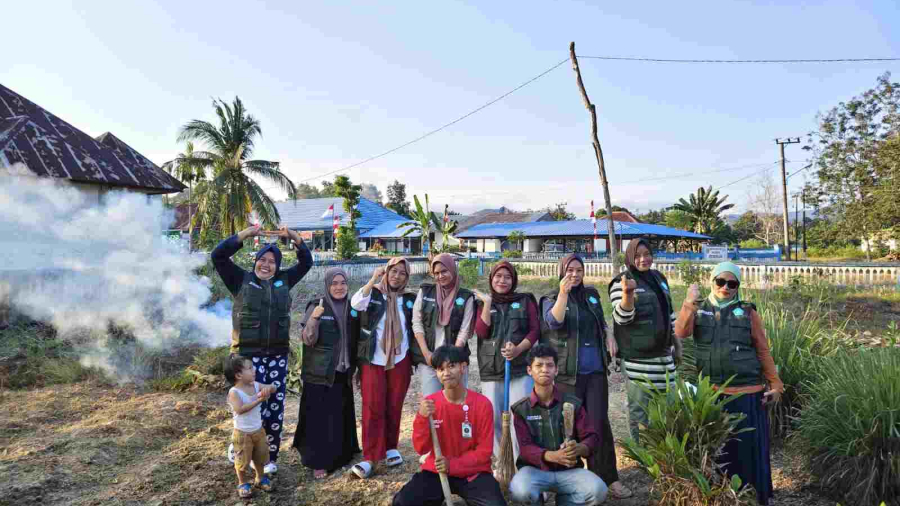 Dokumentasi kebun desa Kka posko 4 meluhu