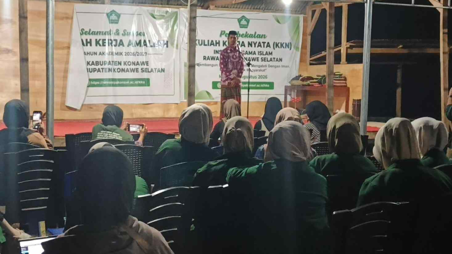 Kompetisi Kultum KKA Institut Agama Islam Rawa Aopa Konawe Selatan Menyatukan Visi Dakwah Antar Posko.