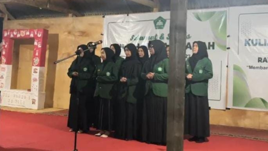 Posko 3 KKA, Mengikuti Kegiatan Lomba Paduan Suara Lagu Mars Kampus Dan Lagu Sholawat.