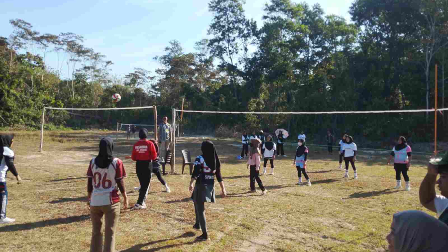 Posko 2 KKA. Momen Kompak dan Semangat Juang di Lapangan Voli