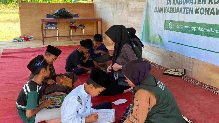Posko 2 KKA.Program Kerja Bidang Keagamaan,Pembinaan Taman Pendidikan Al-Qur'an