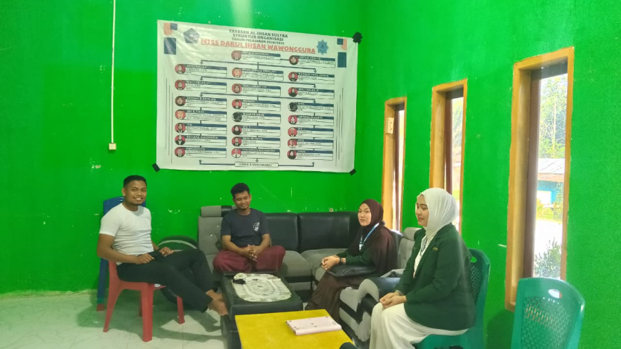 posko 5 KKA, kunjungan ke ponpes darul ihsan