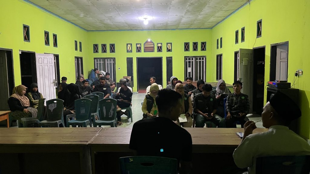 Rapat KKA Posko 3 Desa Sambasule Bersama Pemerintah Desa dan Karang Taruna