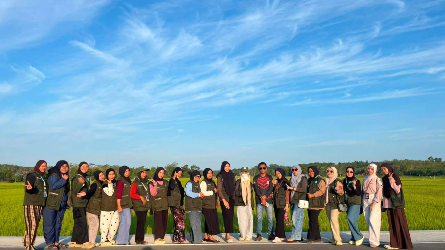 Kunjungan Wisata Sawah Potoro (WSP)