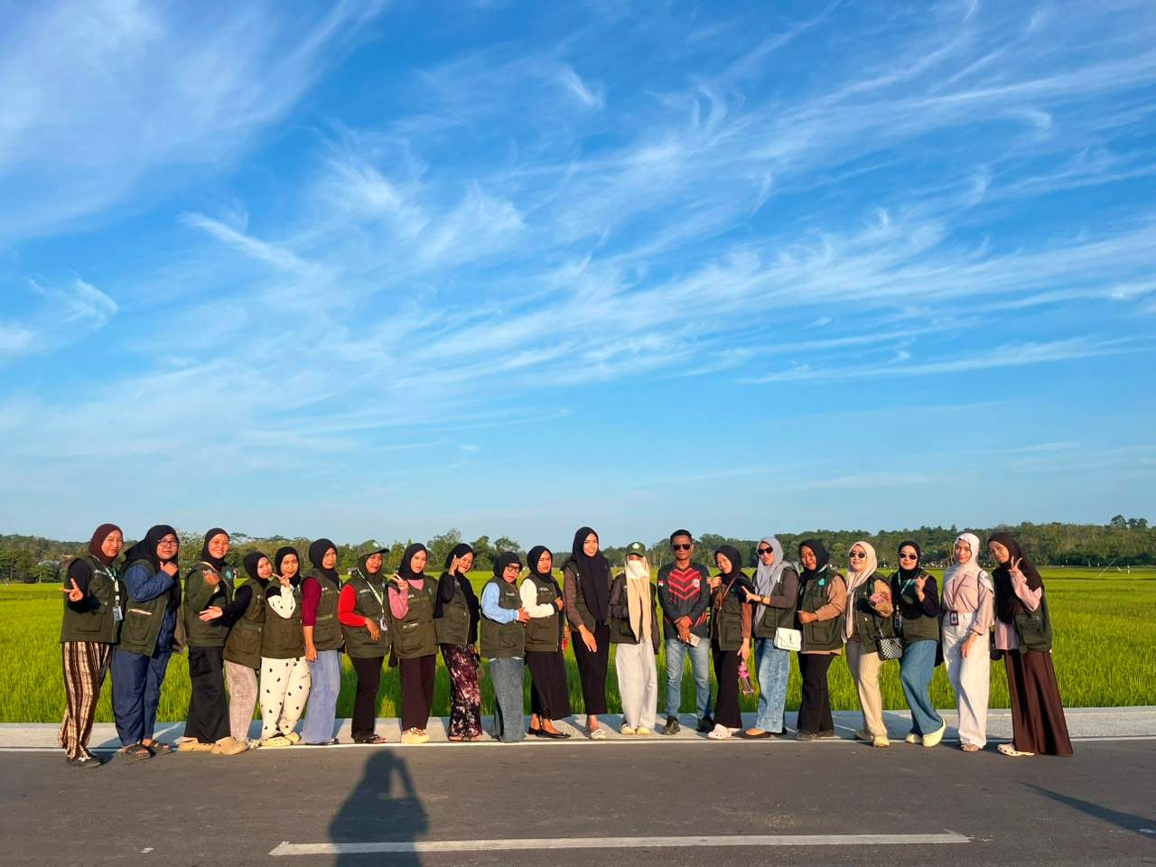 Kunjungan Wisata Sawah Potoro (WSP)