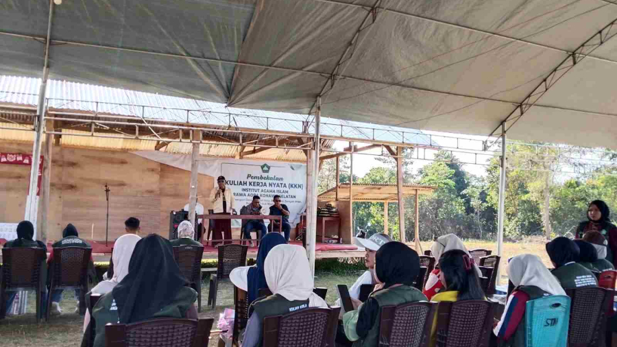 Satu Padu, Posko 1 Sampai 9 Kuliah Kerja Amaliah (KKA) Hadiri Pembukaan Porseni